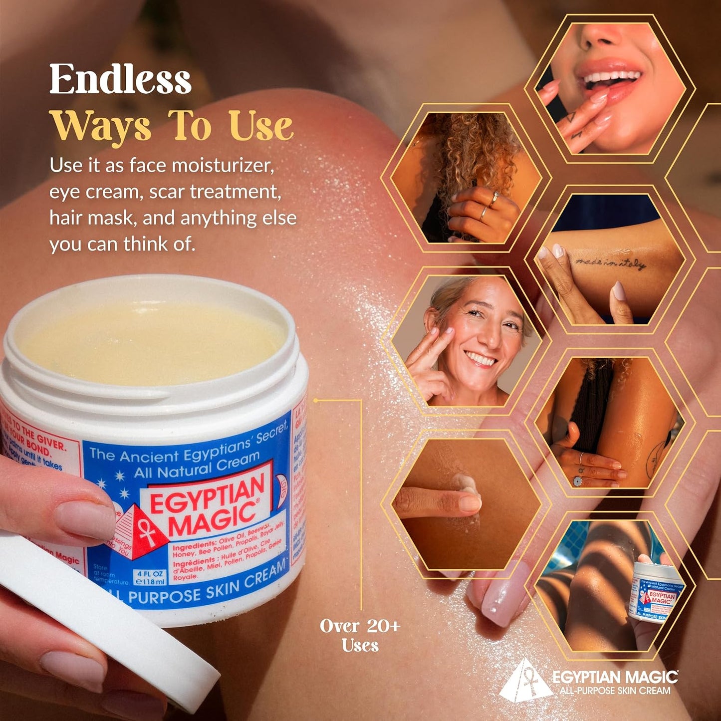 Egyptian Magic Cream 4oz Jar