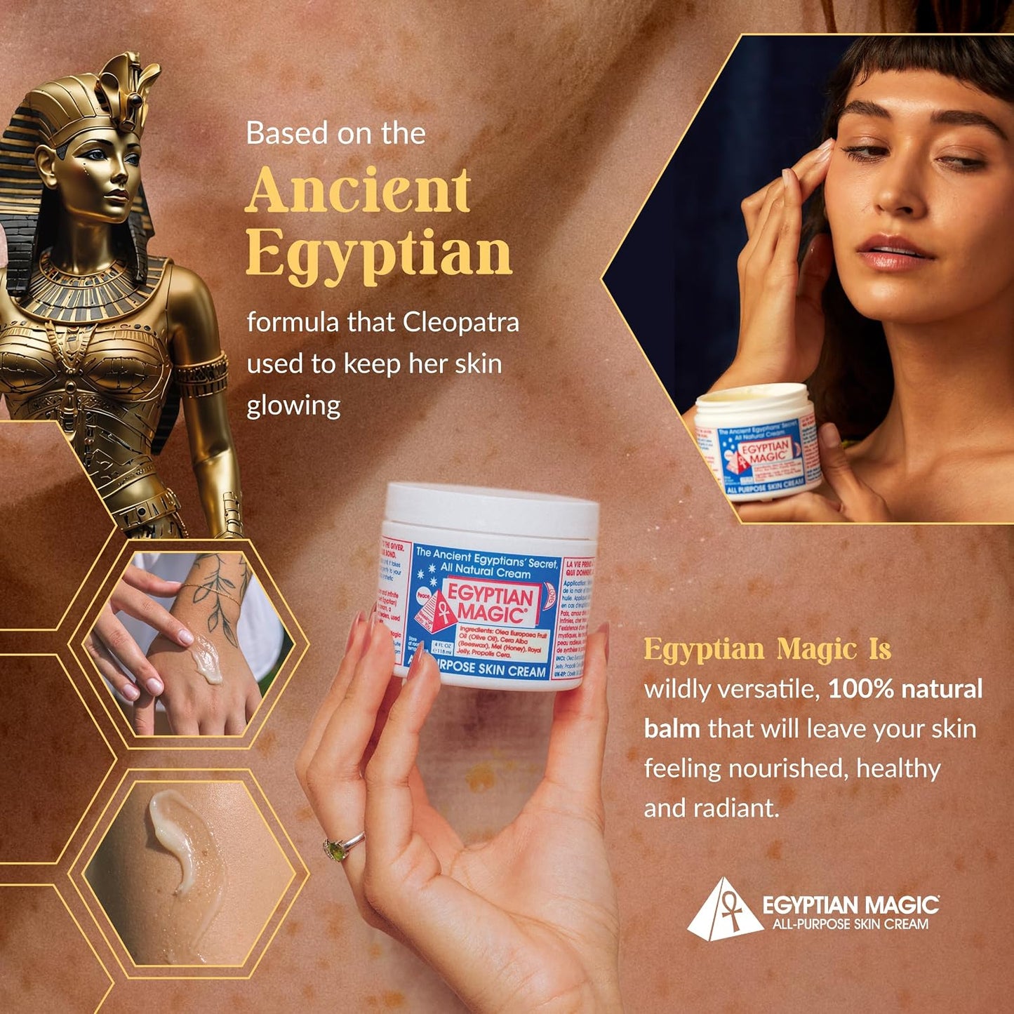Egyptian Magic Cream 4oz Jar